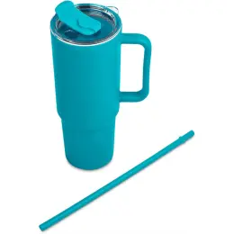 Altitude Texas Plastic Double-Wall Mug Turquoise